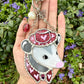 Pink Cowboy Purse Opossum