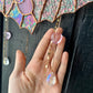 Bubblegum Bat Stained Glass Suncatcher