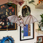 Garden Wizard Bat Stained Glass Suncatcher