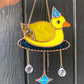 Lucky Duck Stained Glass Suncatcher