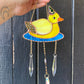 Lucky Ducky Stained Glass Suncatcher