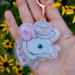 Lovely Mouse Holographic Acrylic Bag Charm