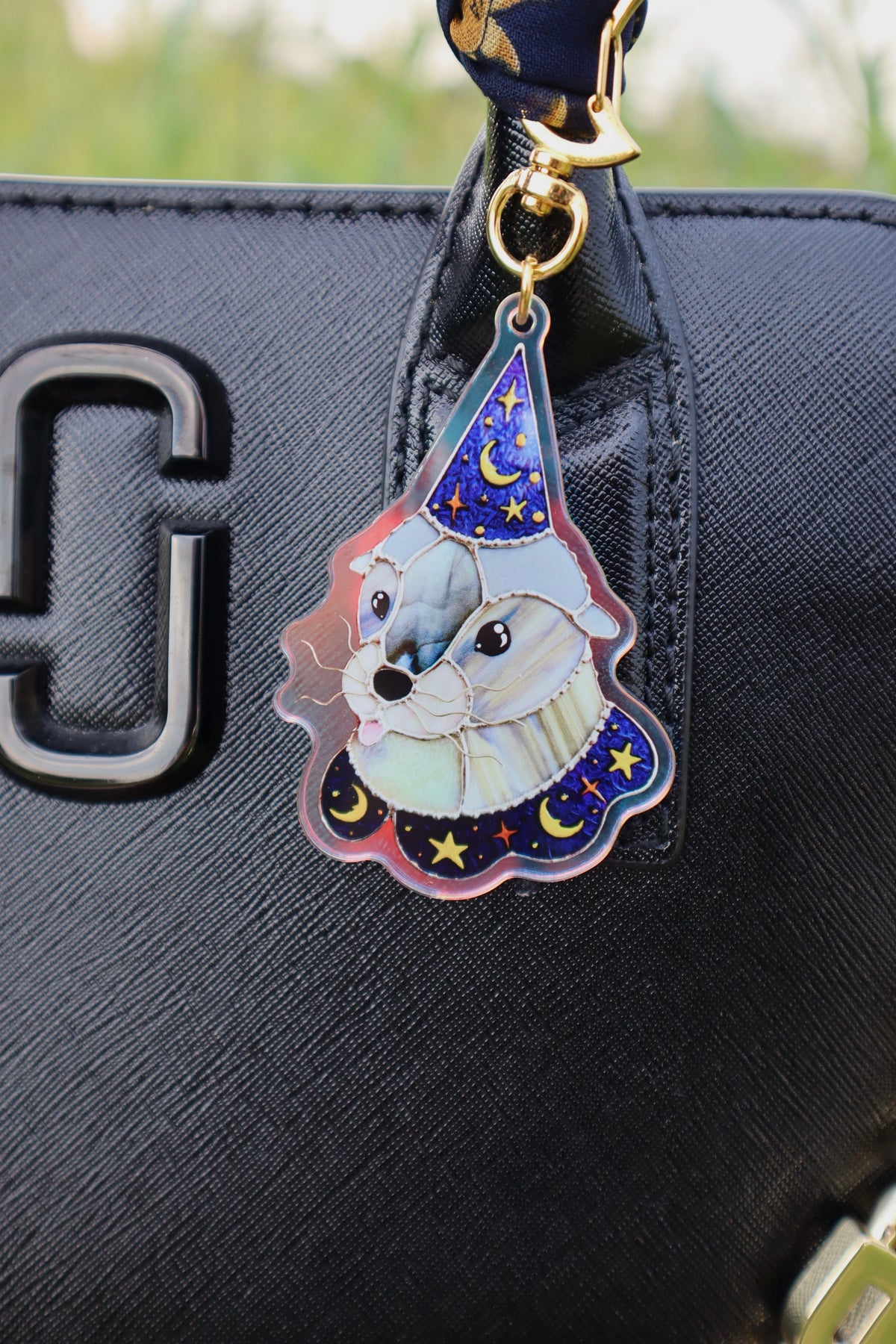Wizard Seal Holographic Acrylic Bag Charm