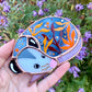 Sleepy Fall Opossum Mini Suncatcher Ornament