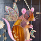 Brown Fairy Rat Stained Glass