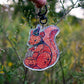 Trick-or-Treat Squirrel Holographic Acrylic Bag Charm