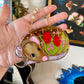 Mini Tulip Rat Stained Glass Ornament