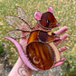 Brown Fairy Rat Stained Glass