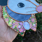 Midsummer Cowboy Opossum Stained Glass Suncatcher