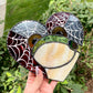 Vampire Frog Stained Glass Suncatcher