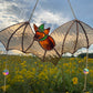 Wizard Bat Stained Glass Suncatcher