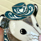 Blue Jean Baby Stained Glass Opossum