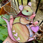 Fairy Rat Stained Glass Suncatcher