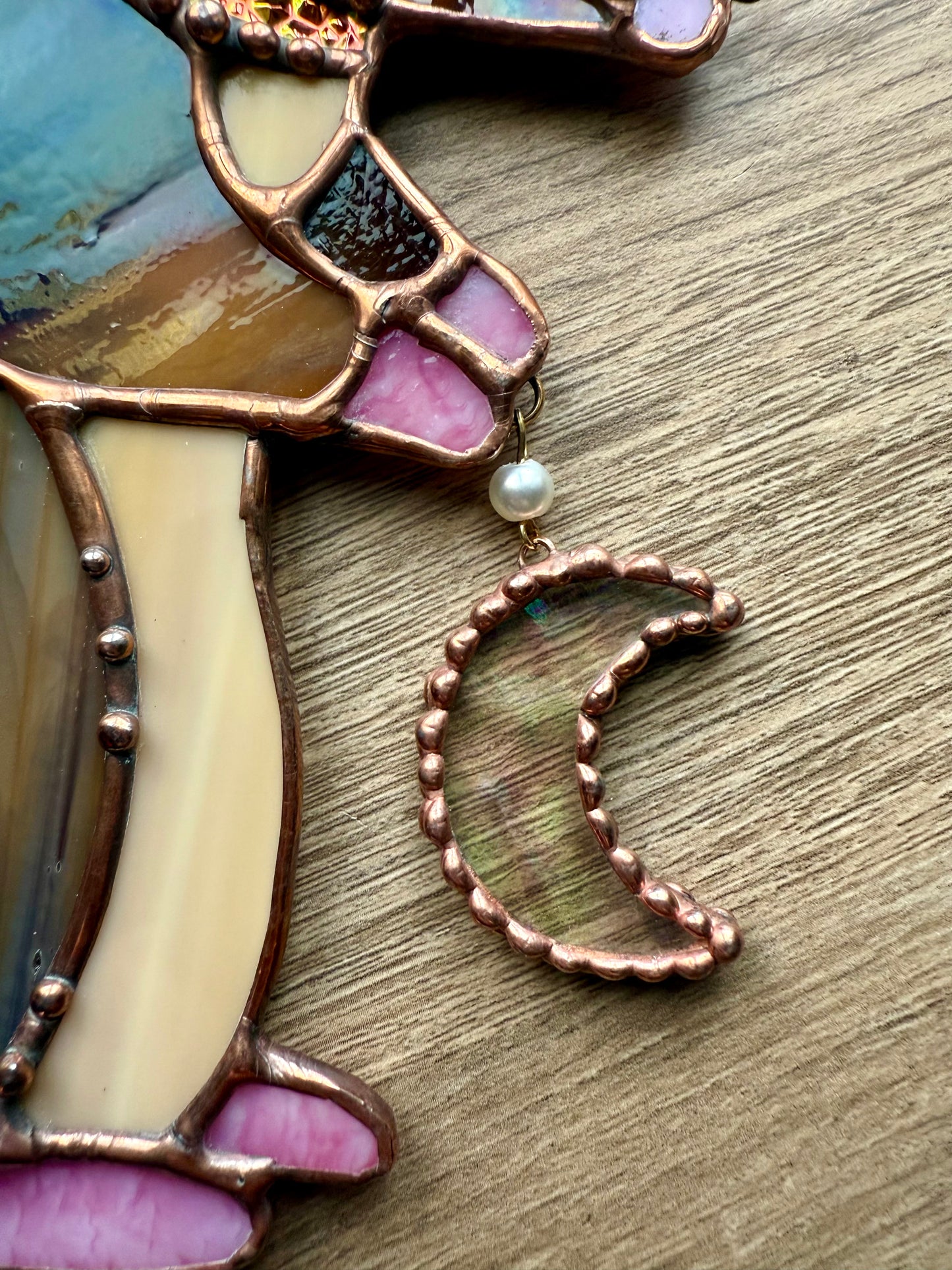 Brown Fairy Rat Stained Glass