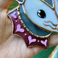 Mini Lovely Opossum Stained Glass Ornament