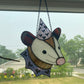 Purple Heart Stained Glass Opossum