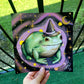Wizard Frog Embellished Print