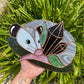 Amethyst Crystal Guardian Opossum Stained Glass Opossum