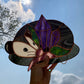 Amethyst Crystal Guardian Opossum Stained Glass Opossum