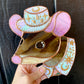Celestial Cowboy Mouse Stained Glass Suncatcher