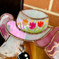 Tulip Mouse Stained Glass Suncatcher