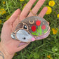 Mini Tulips (Moon) Sleepy Opossum Suncatcher