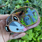 Cemetery Mini Halloween Opossum Stained Glass Suncatcher