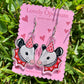 Lovely Opossum Acrylic Earrings