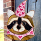 Lovely Wizard Raccoon Stained Glass Suncatcher