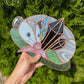 Amethyst Crystal Guardian Opossum Stained Glass Opossum
