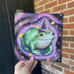Wizard Frog Embellished Print