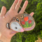 Tulips (3) Sleepy Opossum Mini Stained Glass Suncatcher