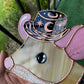 Celestial Cowboy Mouse Stained Glass Suncatcher