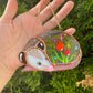 Tulips (2) Sleepy Opossum Mini Stained Glass Suncatcher