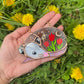 Mini Tulips (Stars) Sleepy Opossum Suncatcher