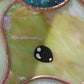 Blue Wizard Puppy Stained Glass Suncatcher