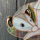 Crystal Guardian Opossum Stained Glass