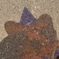 Blue Wizard Bear Stained Glass Suncatcher