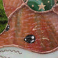 Swirly Green Aventurine Wizard Fox Stained Glass Suncatcher