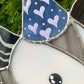 Purple Heart Stained Glass Opossum