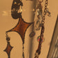 Moon and Stars Stained Glass Suncatcher
