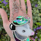 Green/Purple Cowboy Purse Opossum