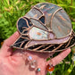 Mini Opossum Stained Glass Suncatcher