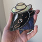 Mini Skunk Cowboy Suncatcher
