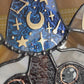 Wizard Raccoon Stained Glass Suncatcher