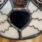 Wizard Raccoon Stained Glass Suncatcher