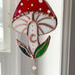 Mini Mushroom Suncatcher