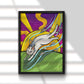 Makka: The Cat of the Cosmos- The Sun Catcher Print 8.5" x11"