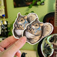 Mitten Squirrel Waterproof Vinyl Sticker 3”