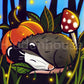 Mystical Forest Fall Opossum Giclee Print